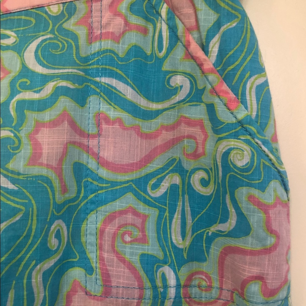 Lilly Pulitzer Seahorse Print Palazzo Pants - Picture 2 of 5